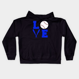 LOVE Baseball Kids Hoodie